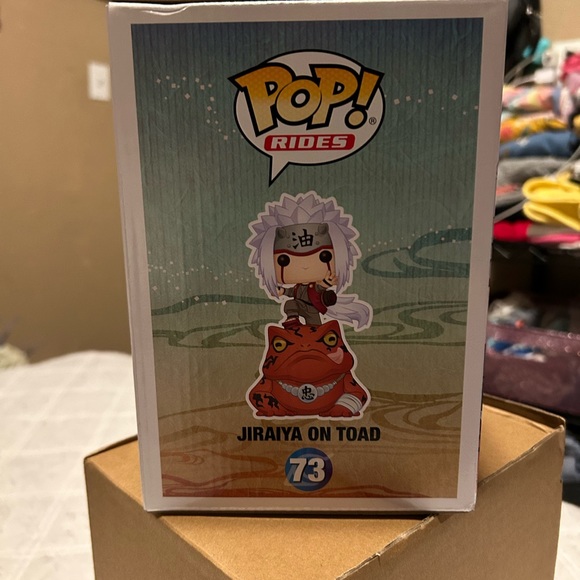Funko Pop Naruto Shippuden Rides Jiraiya on Toad 7 inch Figure - Picture 4 of 8